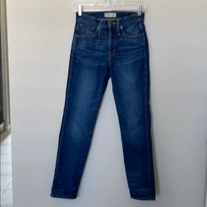 Madewell slim straight jeans